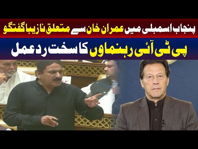 Inappropriate Remarks About Imran Khan in Punjab Assembly | PTI Leaders React Strongly | TV One USA