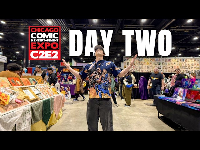 We Spent ALL Day at Comic Con… It Was INSANE (C2E2 Day 2)
