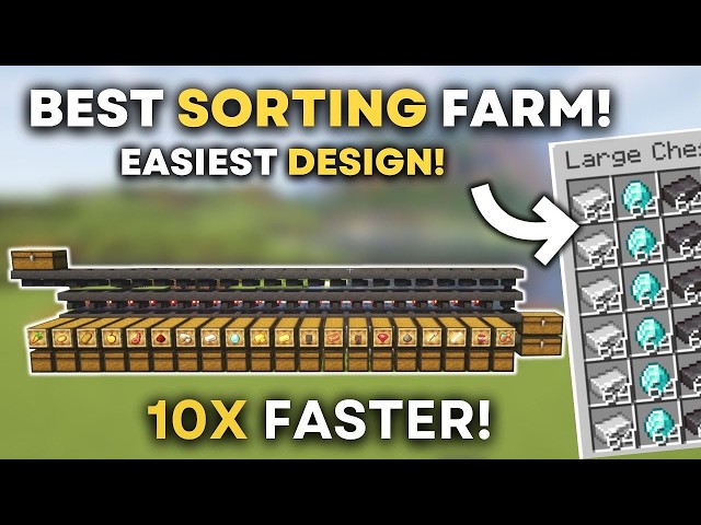 Minecraft 26.2+ Auto Sorter – The EASIEST Sorting System!