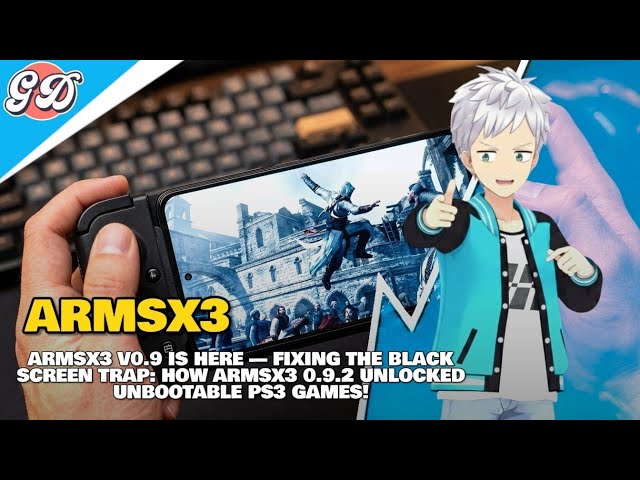 ARMSX3 v0.9.2 Fixed the WORST PS3 Emulator Bug!