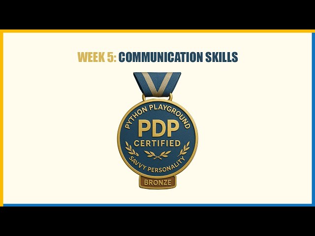 Personality Development - Beginner Level | Communication Skills