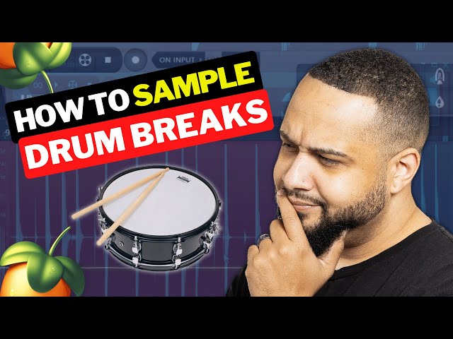How To Sample Boom Bap Drum Breaks & Loops In FL Studio