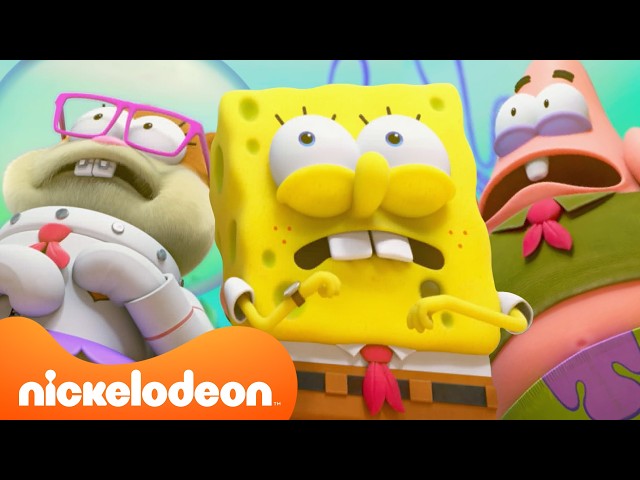 SpongeBob Moments at Kamp Koral That Went Wrong! 🤣 | 1 Hour | Nicktoons
