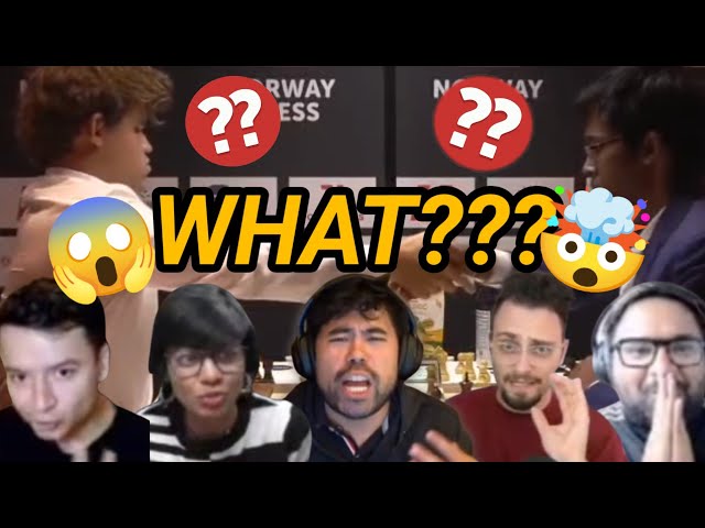 💥 ALL REACTIONS TO PRAGG DEFEATING MAGNUS TWICE IN CLASSICAL FOR THE FIRST TIME IN HISTORY 💥