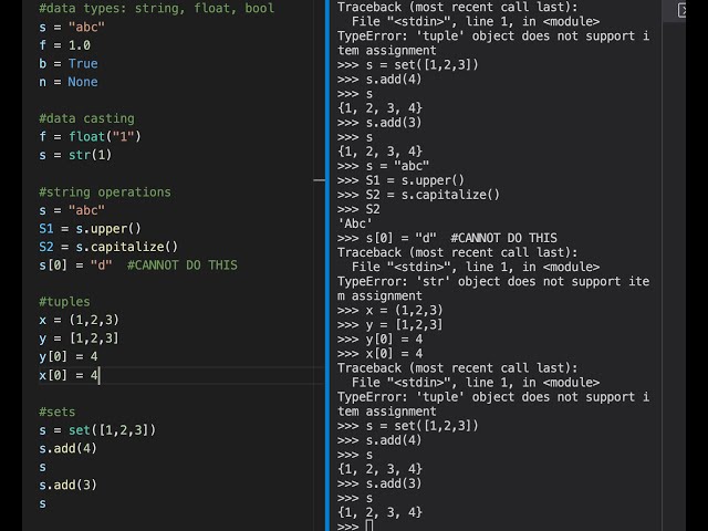 Every Python Pro Knows All 5 (Tuples, Sets, ...)