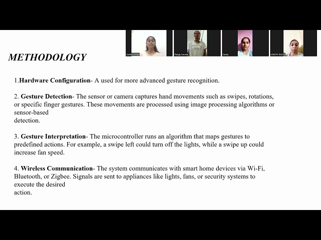 Group no.4-Hand Gesture and Automation system