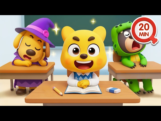 De Regreso a Clases 🏫 Dibujos Animados 🔍Sheriff Labrador en Español