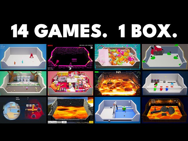 I challenged 14 developers to make a game in a box