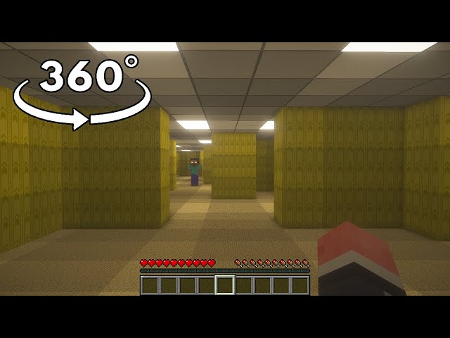 360° POV: you are in the backrooms