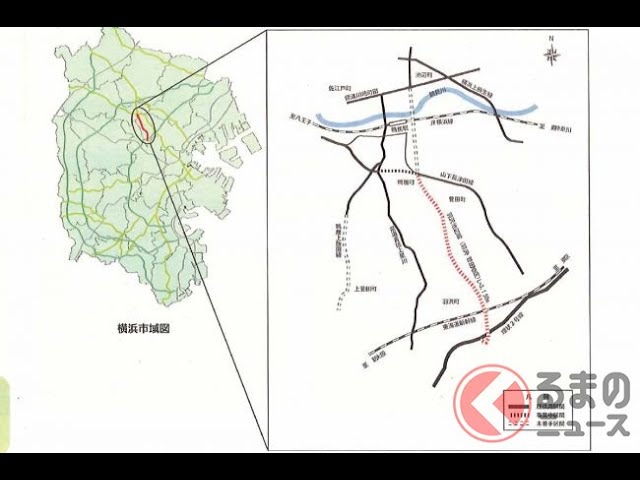 Connecting the Tomei Expressway and the Kan-2 Expressway! Hopes are high for the Yokohama Hazawa ...