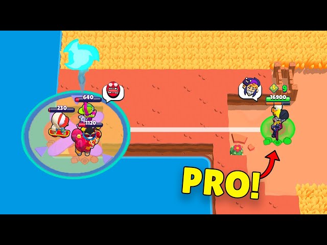 PRO ZIGGY ATTACKS BLOCKED NOOBS!! Brawl Stars Funny Moments and Fails, Glitches 1472