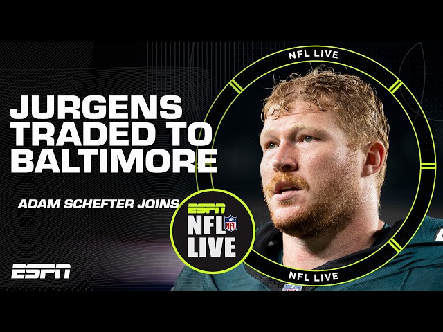 Eagles ‘HAVE AN EYE ON THE FUTURE’ with Cam Jurgens trade – Adam Schefter | NFL Live