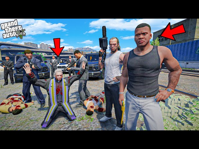 Franklin Becomes the DEADLIEST DON & Defeats the Biggest DON in GTA 5! 🔥👑 | Shinchan & Chop