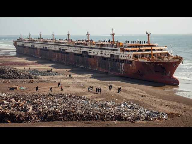 ¿Cómo se DESGUAZAN los BARCOS MULTIMILLONARIOS? | DESGUACE de BARCOS 🛳️