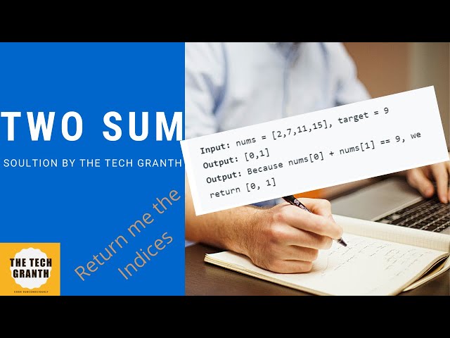 Two Sum | HashMap | Basic Coding Interview Question (Leetcode Java solution explained)