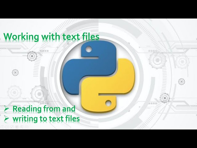 60.Complete Python Basics for Automation - Working with text files   Read and Write to Text Files