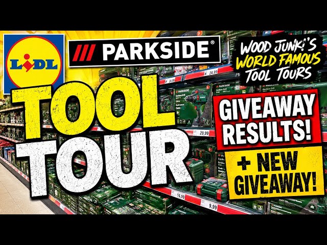 Parkside Tool Tour! Giveaway Winners + You Could Win Next!