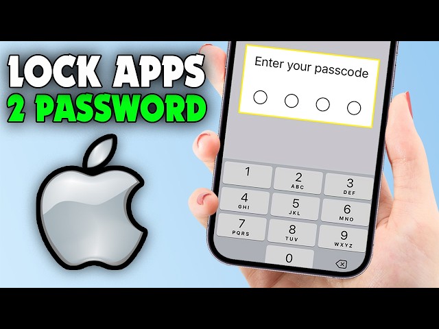 How to lock apps with different password iPhone (New Update)