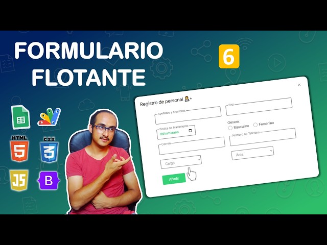 How to create a data entry form in Google Sheets - Part 6