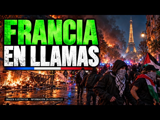 🚨 NOTICIAS FRANCIA EN LLAMAS ESCUELAS ARDIENDO Y CIUDAD SIN CONTROL