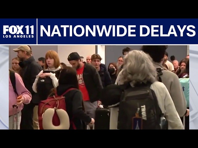 Los viajeros enfrentan largas filas de seguridad en LAX | FOX 11 LA