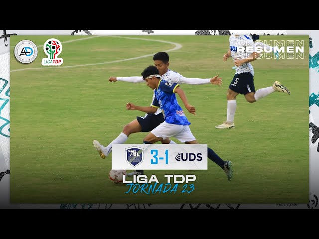 Summary and goals | Deportivo Profutsoccer 3-1 UDS | Liga TDP MX | Matchday 23 | AD