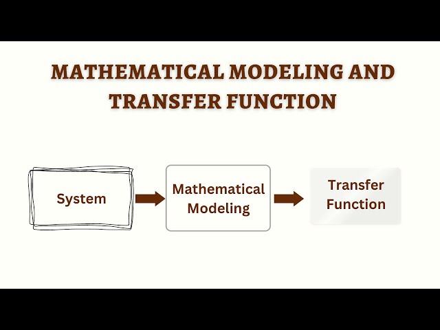 Mathematical Modeling and Transfer Function