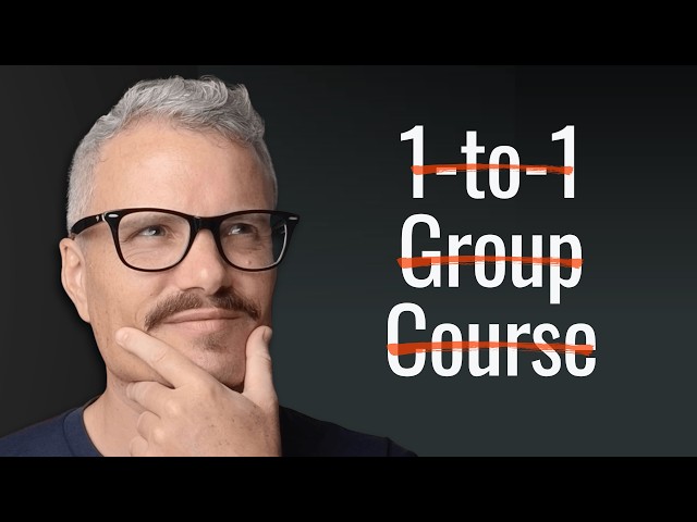 Group coaching vs Course vs 1 1 on Skool - Which is Best in 2026?