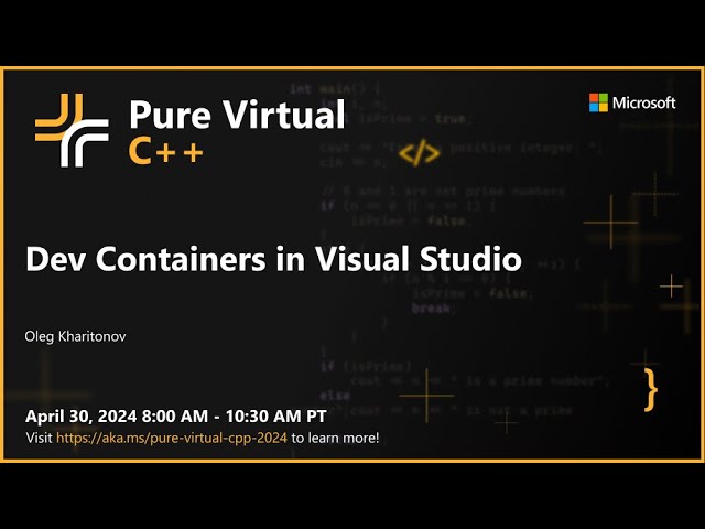 Dev Containers in Visual Studio