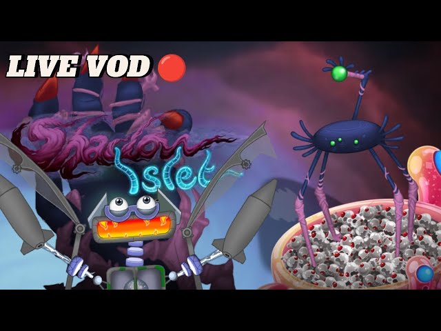 FINALLY!! Reacting to SHADOW ISLET?? & More! | My Singing Monsters (Thumbnail by - @Spookbox) VOD