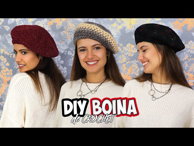 Tutorial BOINA de CROCHET en 5 MINUTOS por 1 EURO🤪 *fácil y rápido*