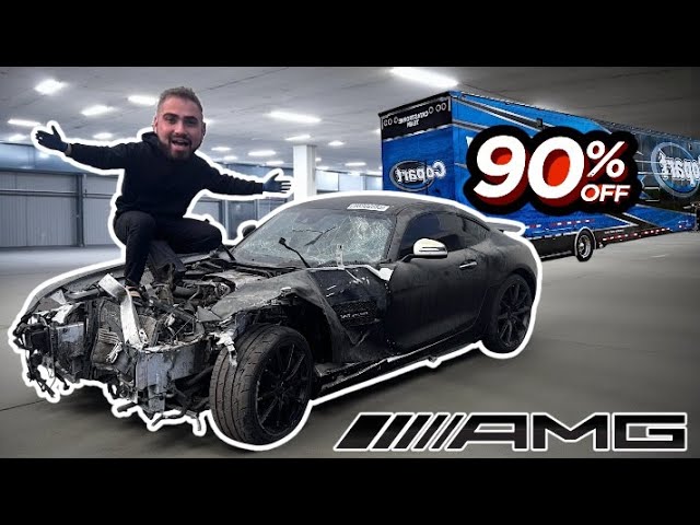 REBUILDING THE CHEAPEST AMG GTS EVER SOLD AT AUCTION!