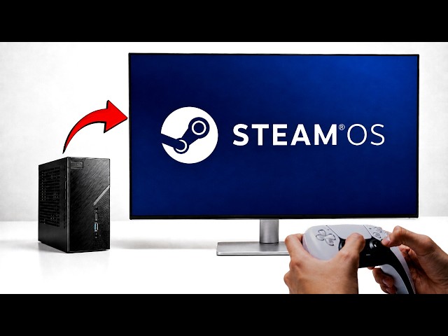 SteamOS Is Free Now… So I Turned My Mini PC Into a Steam Machine!