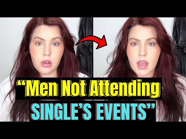 Why Don't Men Attend "SINGLES EVENT" | Women "LONELINESS EPIDEMIC" | Women Hitting The Wall