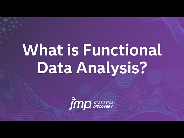What is Functional Data Analysis?