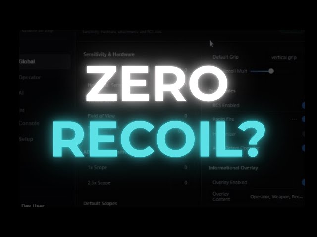 **UPDATED** BEST R6 RECOIL CONTROL??