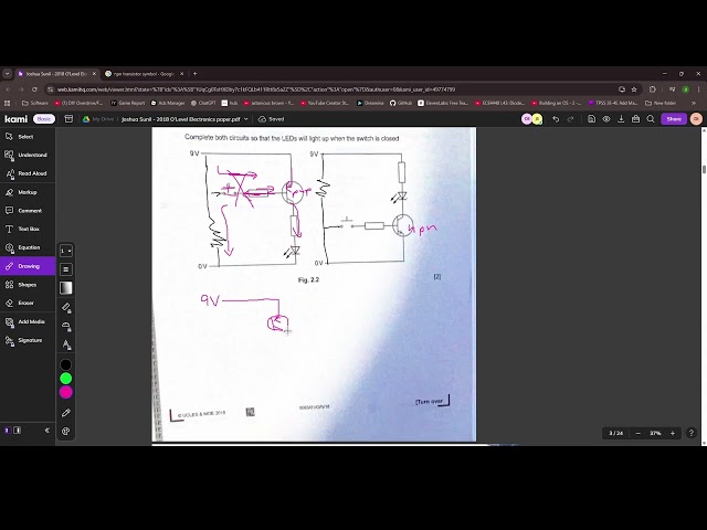 electronics tutorial - going through o lvl 2018