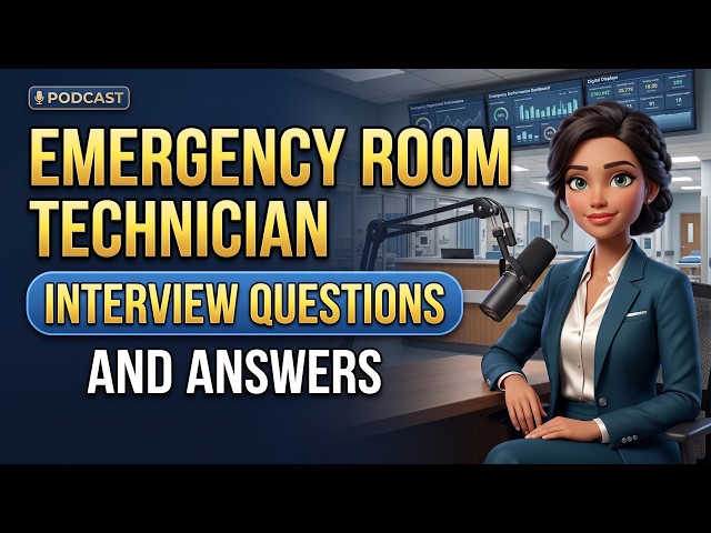 Emergency Room Technician Interview Questions and Answers