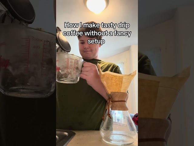 My Chemex tutorial as a frugal former barista