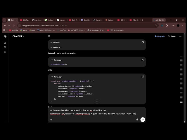 Building OSS Assistant Live | Day 2 | Node.js + Express + GitHub API | Build in Public
