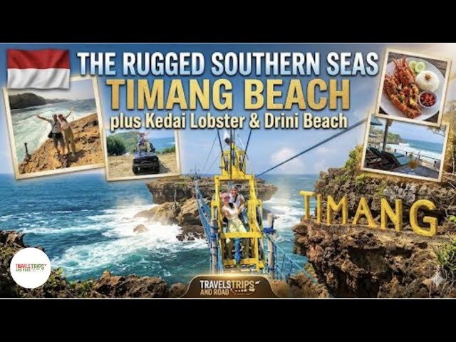 Timang Beach Gondola + Best Lobster in Java  | Gunungkidul Day Trip from Yogyakarta