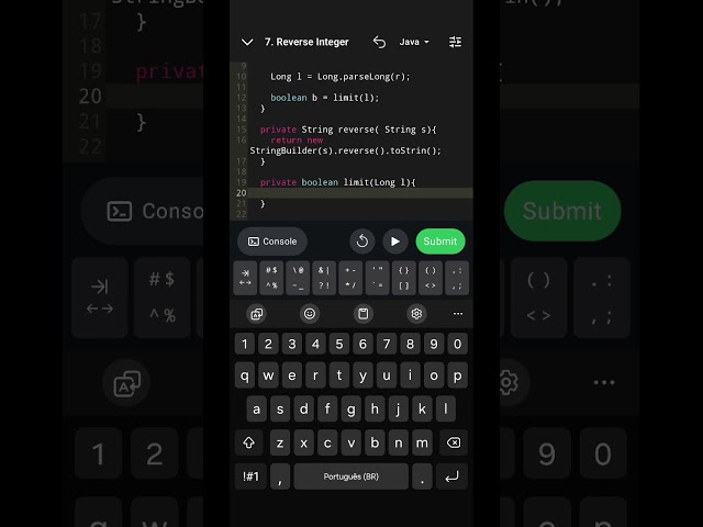 Leetcode 7. Reverse Integer