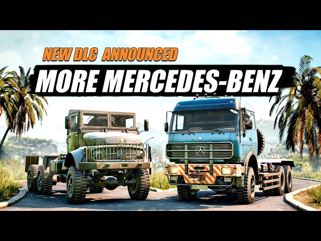 Snowrunner Mercedes Pack-2 is announced | No Unimog