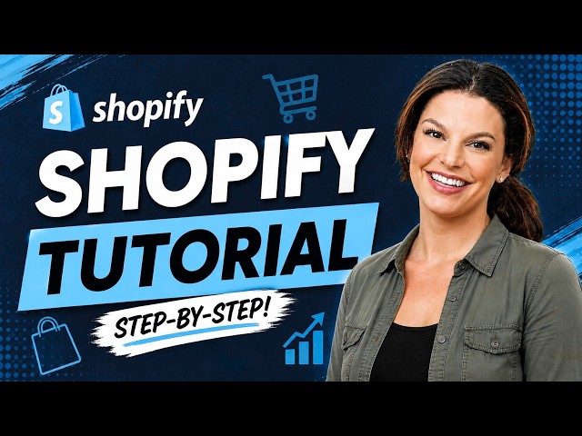 Shopify Tutorial for Beginners (2026) | Build Your Online Store Step-by-Step