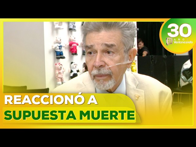 Jorge Ortiz slams fake news of his death on social media 🫢 | Ventaneando