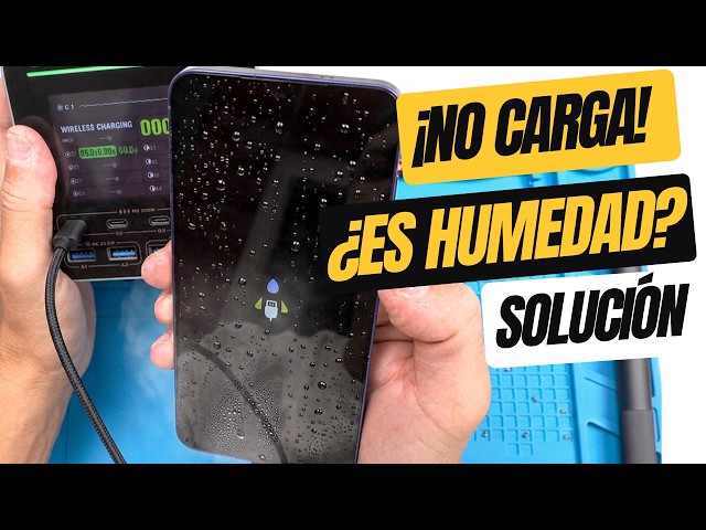¿Samsung no carga por Humedad? Soluciónalo en 5 minutos