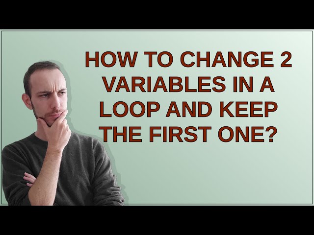 Tex: How to change 2 variables in a loop and keep the first one?
