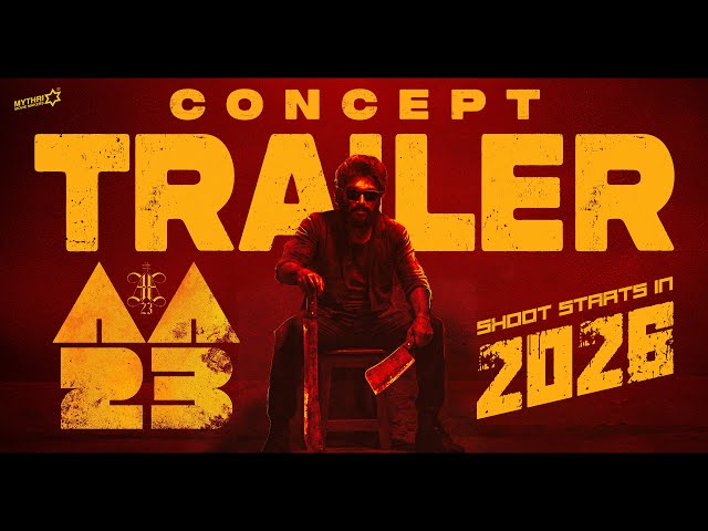 AA 23 - Trailer | Icon Star Allu Arjun | Sai Pallavi | Lokesh Kanagaraj (Fan-Made)