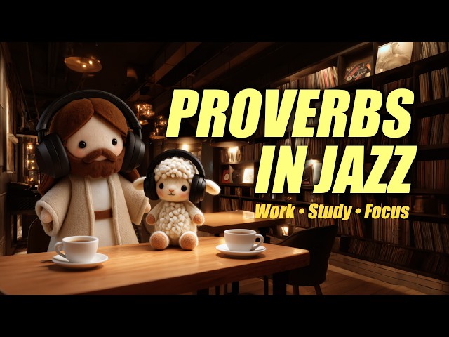 Proverbs in Smooth Jazz ☕ Calm Bible Wisdom for Work & Study