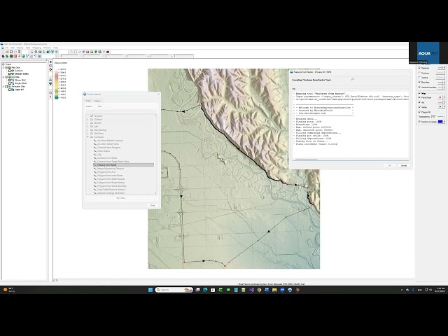 SMS 14.0 Toolbox Extract Features